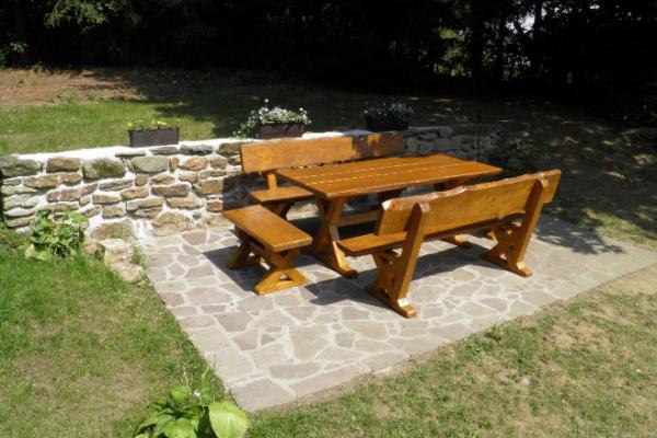 Chata Rebel posezení Chata Rebel posezení