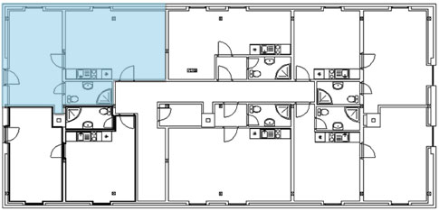 Mapa apartmánů - Karkulín Mapa apartmánů - Karkulín
